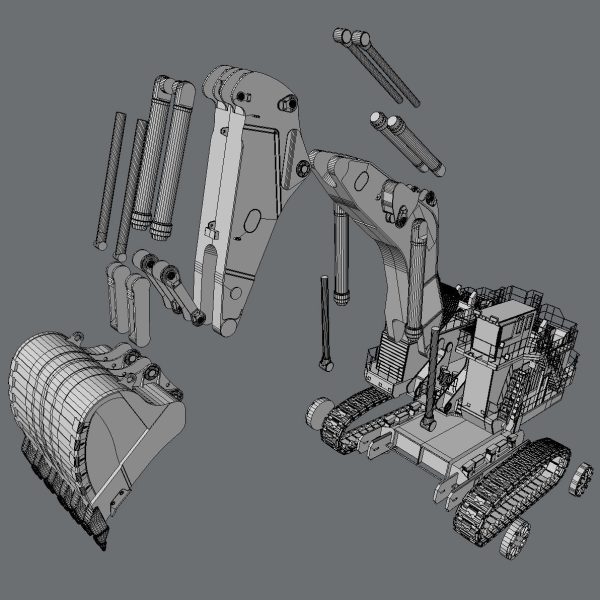 Excavator Hitachi EX8000