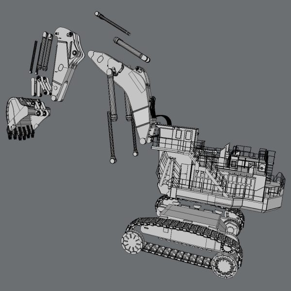 Excavator Hitachi EX8000