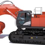 Excavator Hitachi Zaxis ZX870