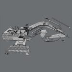 Excavator Hitachi ZX470