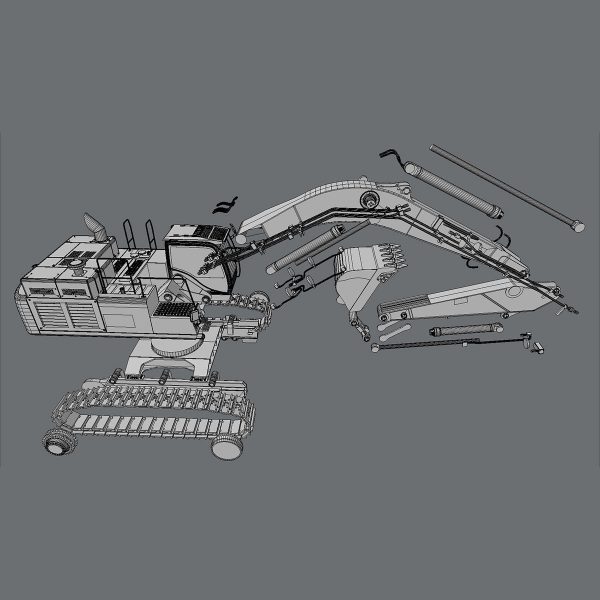 Excavator Hitachi ZX470
