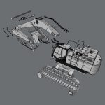 Excavator John Deere 470G