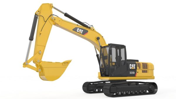Excavator Medium Rigged