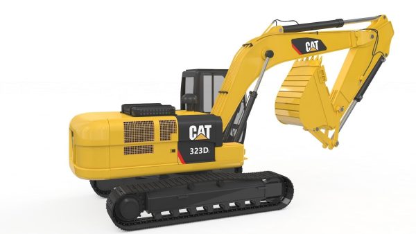 Excavator Medium Rigged
