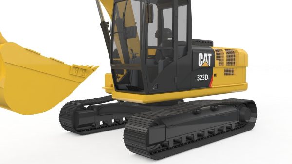 Excavator Medium Rigged