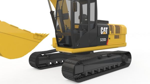 Excavator Medium Rigged