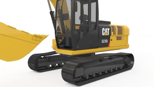 Excavator Medium Rigged