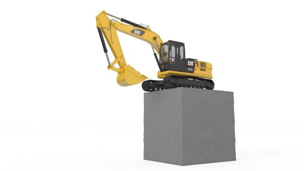 Excavator Medium Rigged