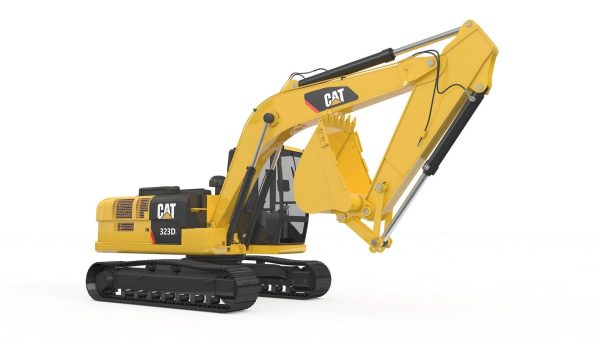 Excavator Medium Rigged