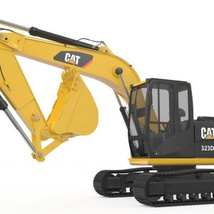 Excavator Medium Rigged