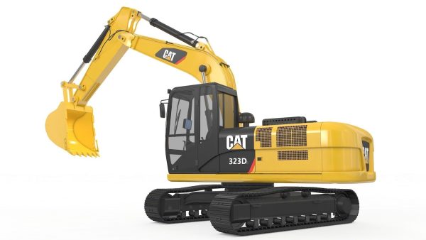 Excavator Medium Rigged