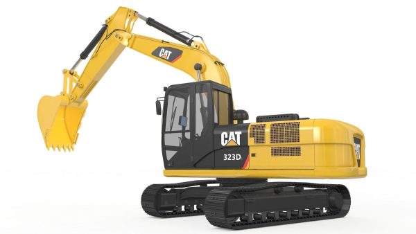 Excavator Medium Rigged