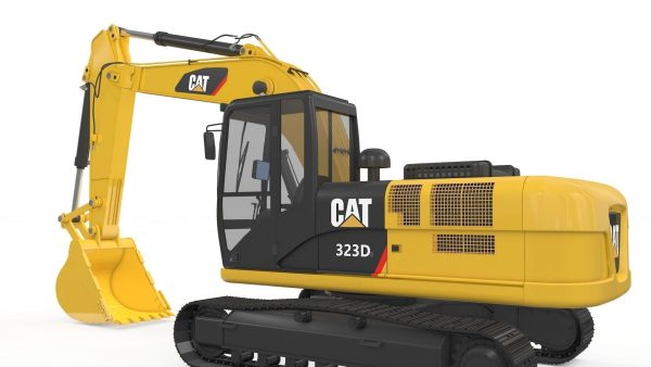 Excavator Medium Rigged