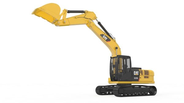 Excavator Medium Rigged