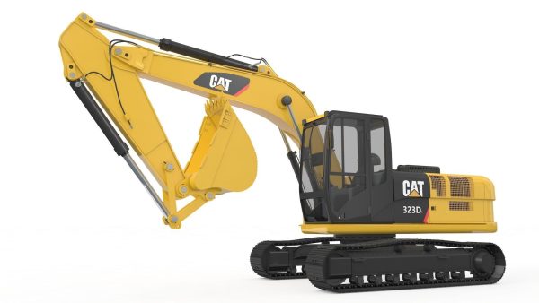 Excavator Medium Rigged