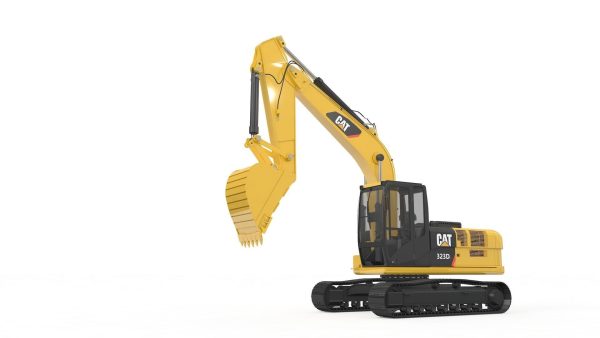 Excavator Medium Rigged