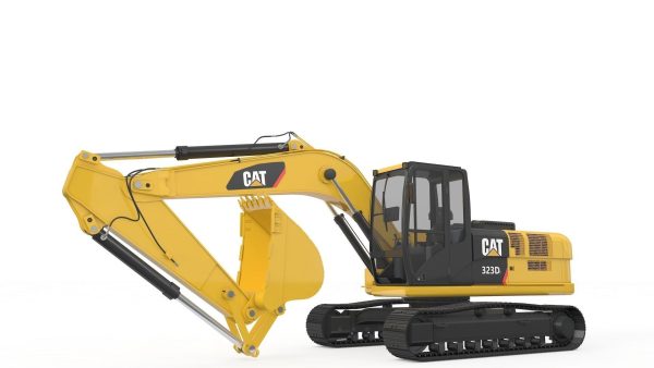 Excavator Medium Rigged