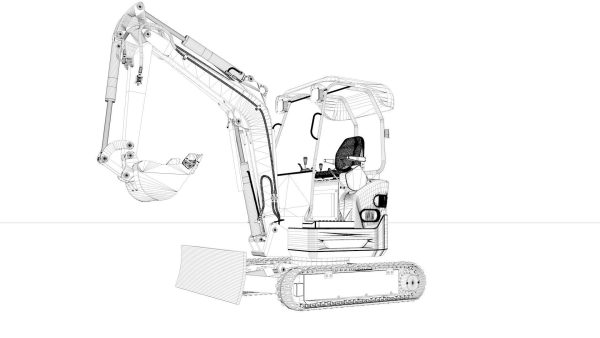 Excavator Mini Loader