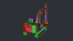 Excavator Rig