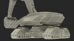 Excavator SciFi Concept Old Rigged