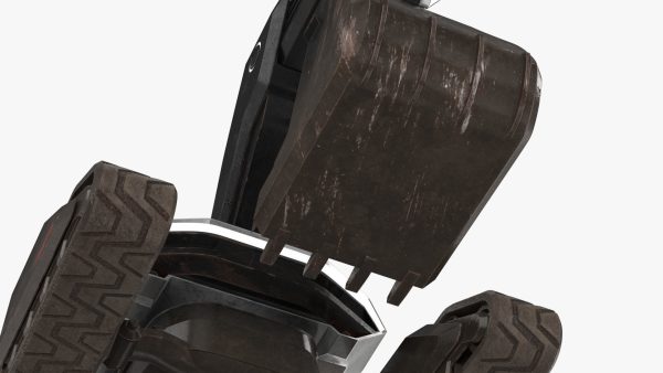 Excavator SciFi Concept Old Rigged
