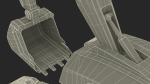 Excavator SciFi Concept Old Rigged