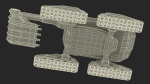 Excavator SciFi Concept Old Rigged