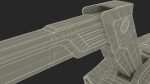 Excavator SciFi Concept Old Rigged