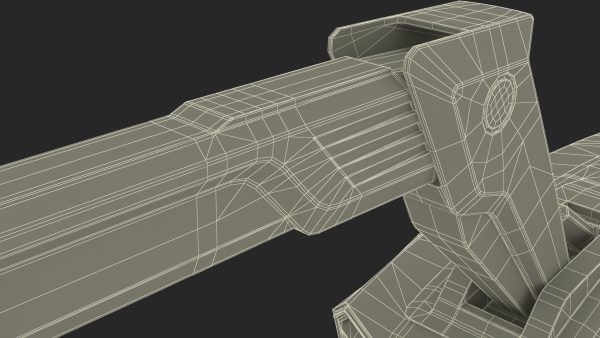 Excavator SciFi Concept Old Rigged