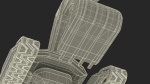 Excavator SciFi Concept Old Rigged
