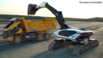 Excavator SciFi Concept Old Rigged