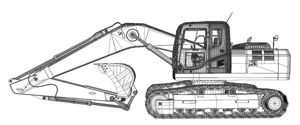 Excavator Tractor Forklift Komatsu