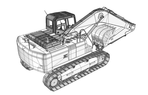 Excavator Tractor Forklift Komatsu