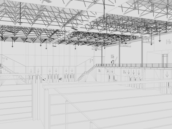 Exhibition Hall 14 interior