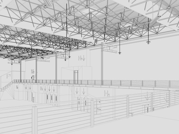 Exhibition Hall 14 interior
