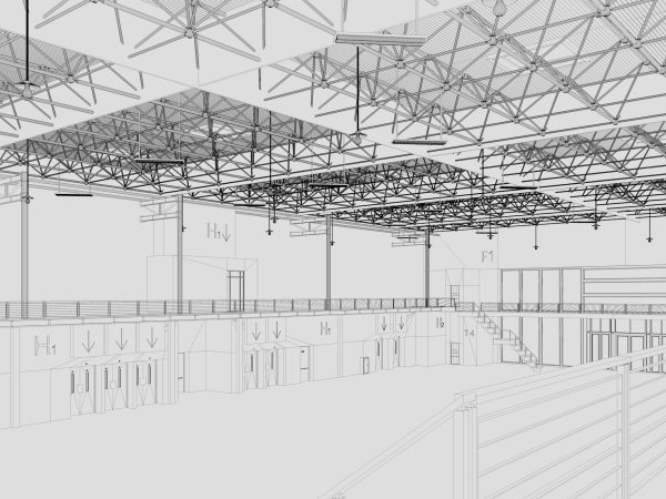 Exhibition Hall 14 interior