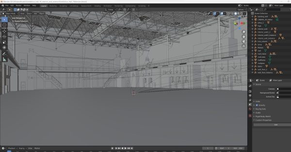 Exhibition Hall 14 interior