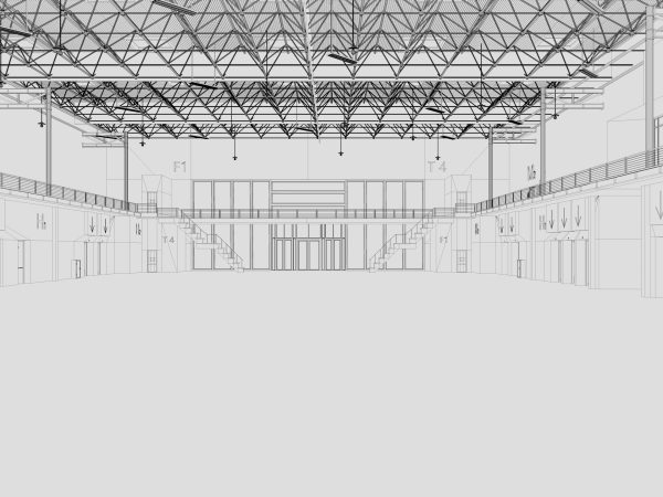 Exhibition Hall 14 interior