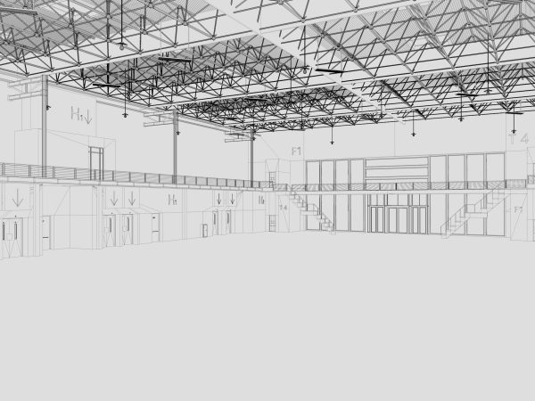 Exhibition Hall 14 interior