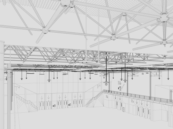 Exhibition Hall 14 interior