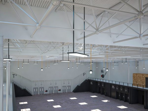 Exhibition Hall 14 interior