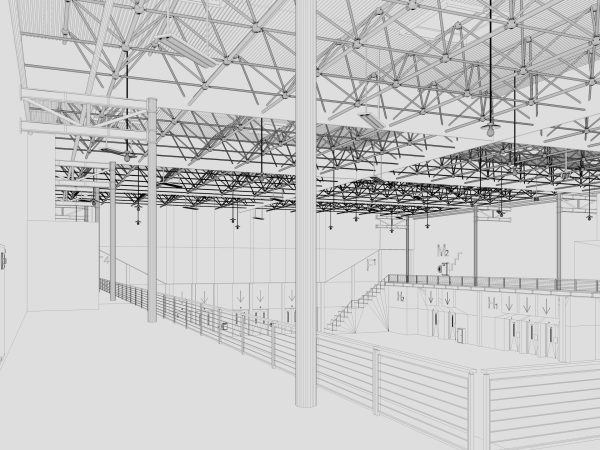 Exhibition Hall 14 interior