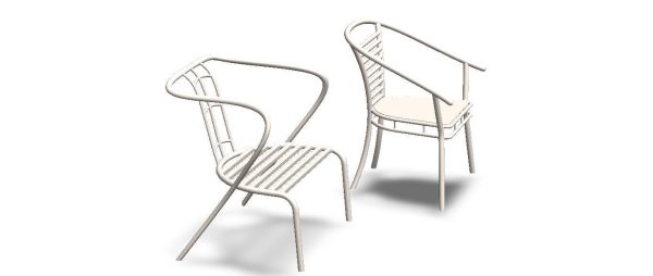 Exterior Metal Chair