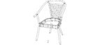 Exterior Metal Chair