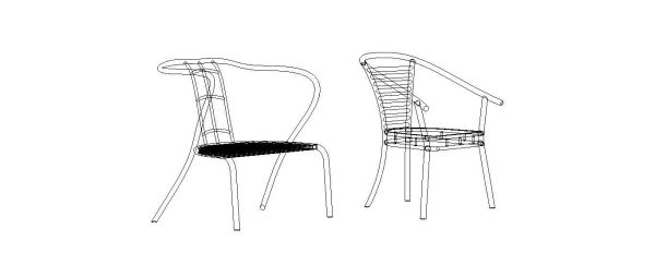 Exterior Metal Chair