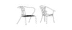 Exterior Metal Chair