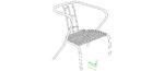 Exterior Metal Chair