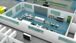 Factory floor plan