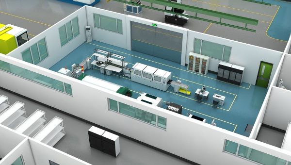 Factory floor plan
