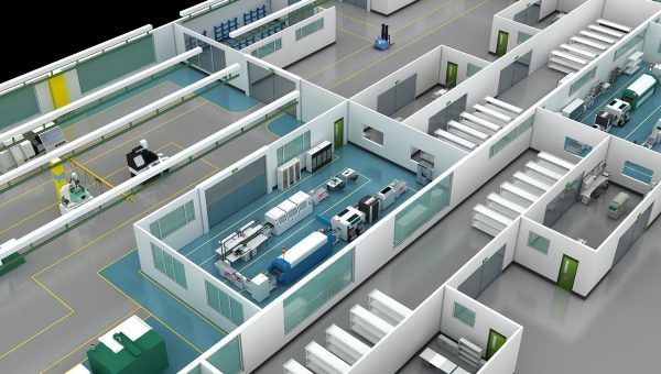 Factory floor plan